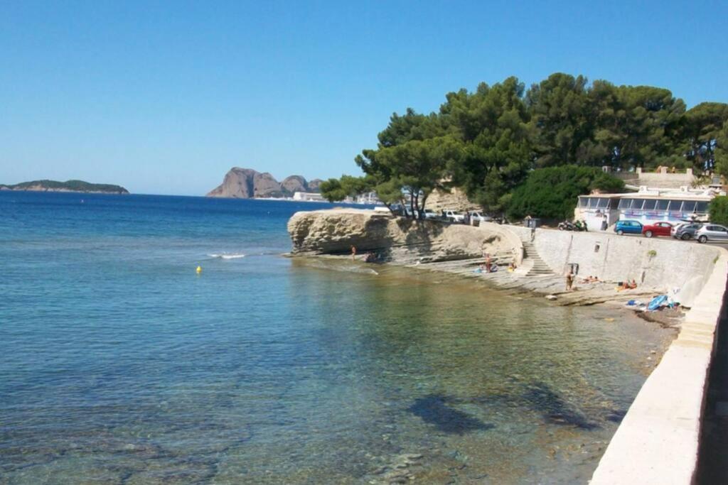 Studio La Ciotat Vue Mer Avec Garage Eksteriør billede